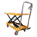300kg manual hand lift trolley hydraulic scissor lift table
